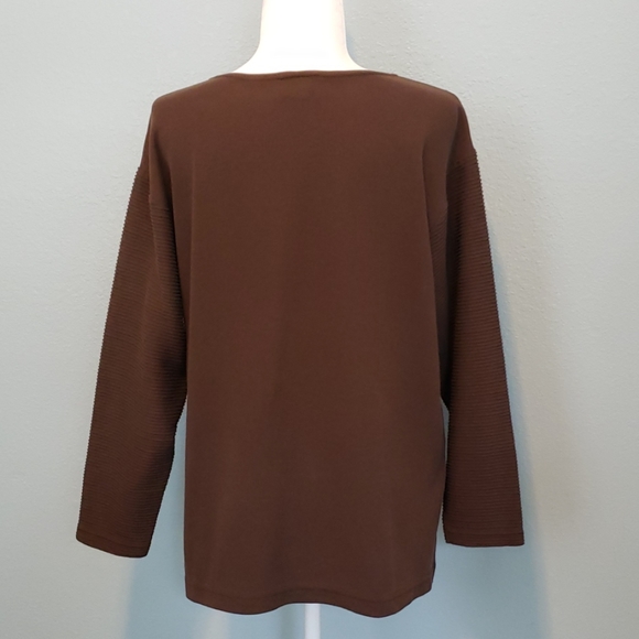 Hanes Signature Collection Long Sleeve Top - Picture 3 of 6